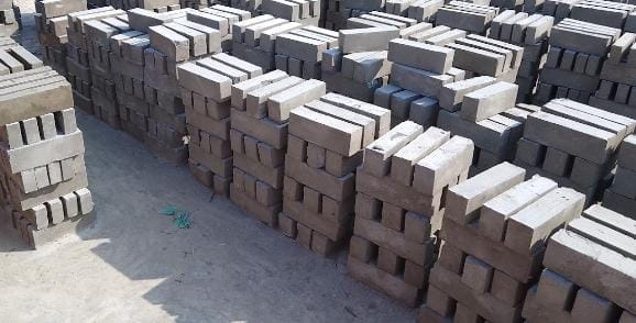 Large scale foam concrete block production