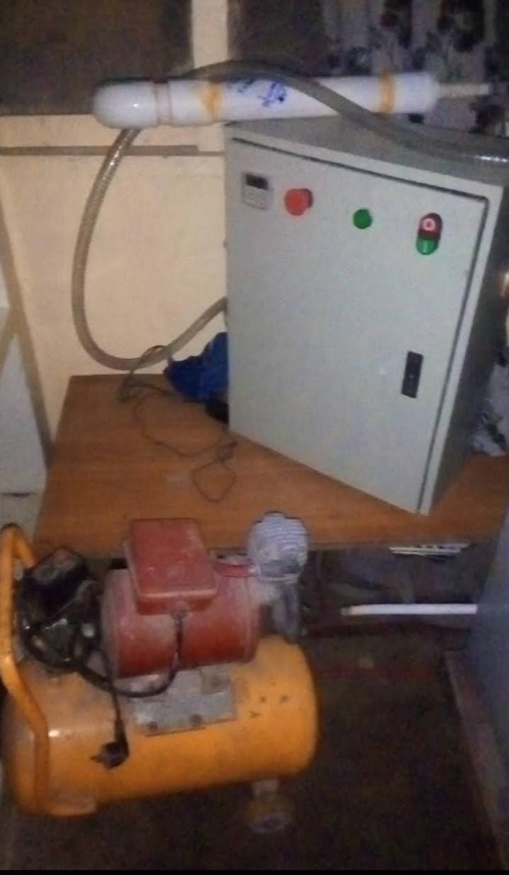 Industrial foam generator for CLC production